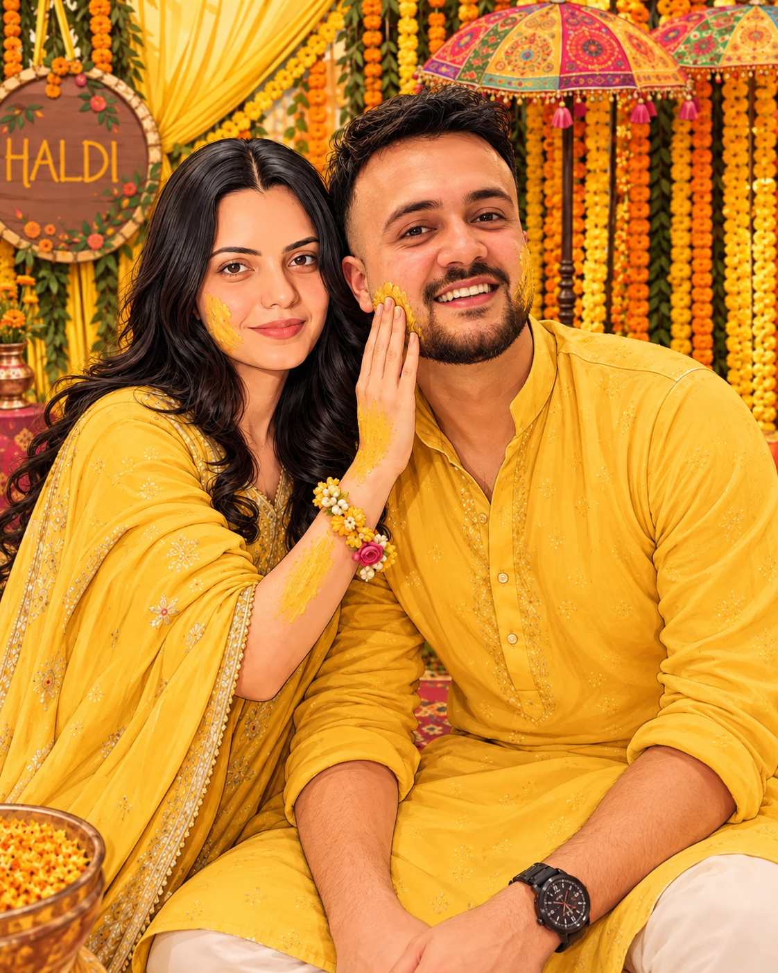 Haldi Ceremony - Anhad & Kanishka